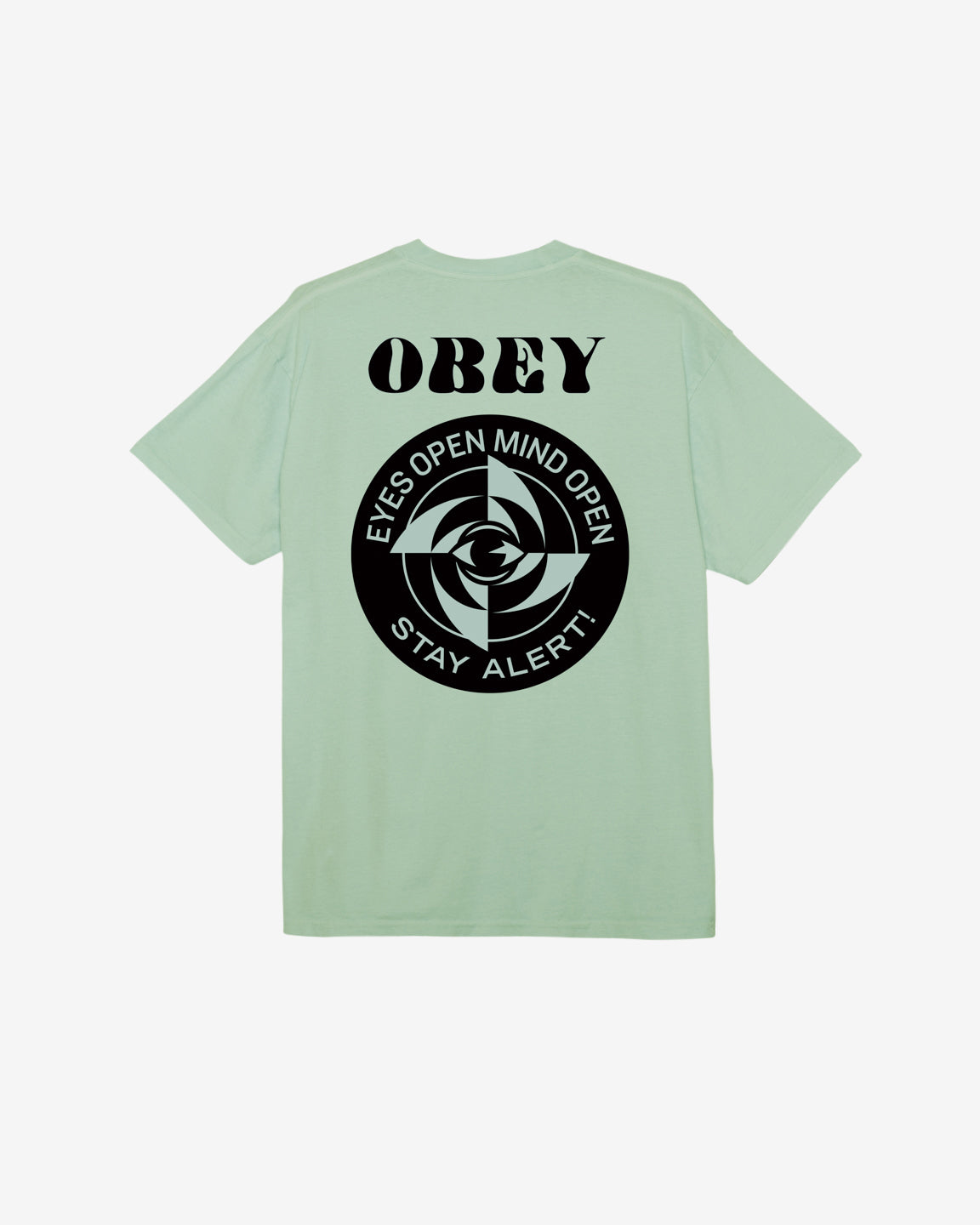 OBEY STAY ALERT PIGMENT TEE