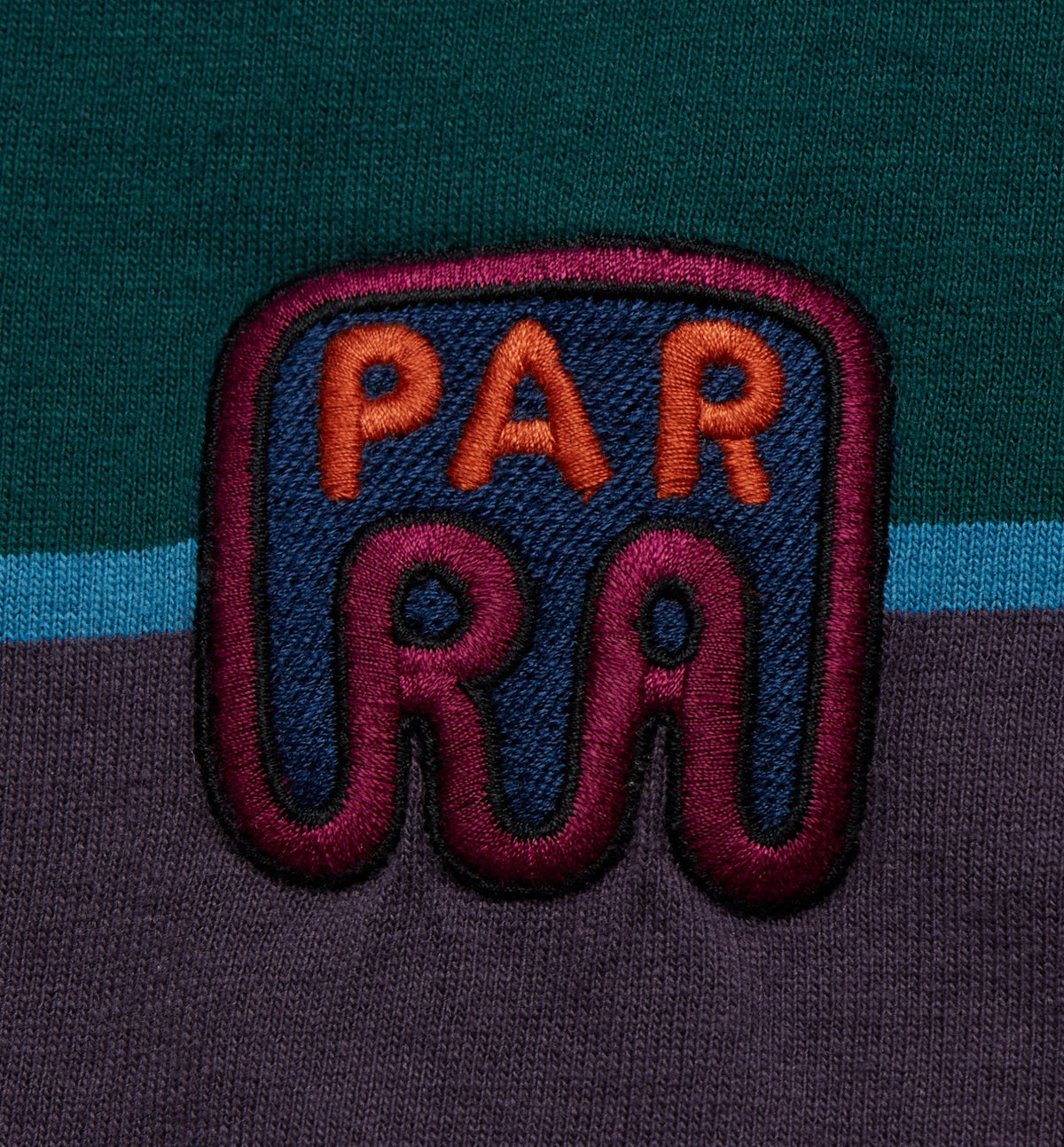 BY PARRA FAST FOOD LOGO STRIPED