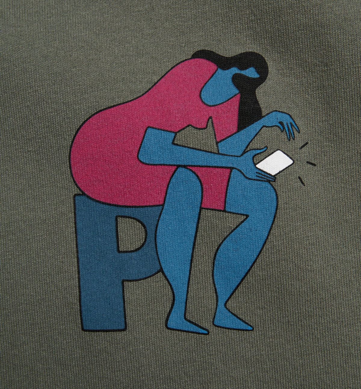 BY PARRA INSECURE DAYS TEE
