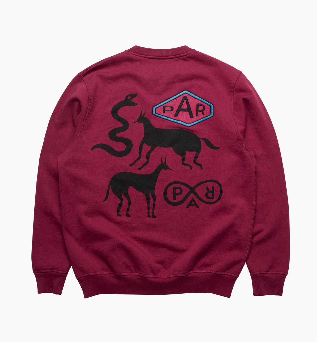 BY PARRA SNAKED BY A HORSE CREW NECK SWEATSHIRT