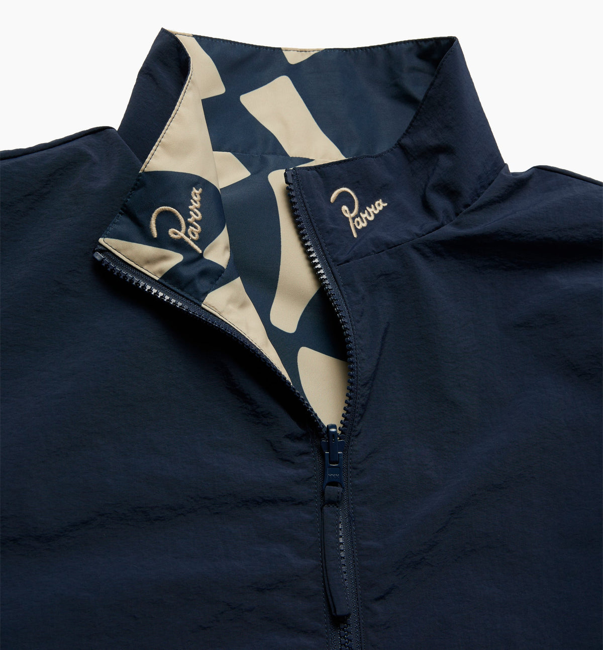 BY PARRA ZOOM WINDS REVERSIBLE TRACK JACKET