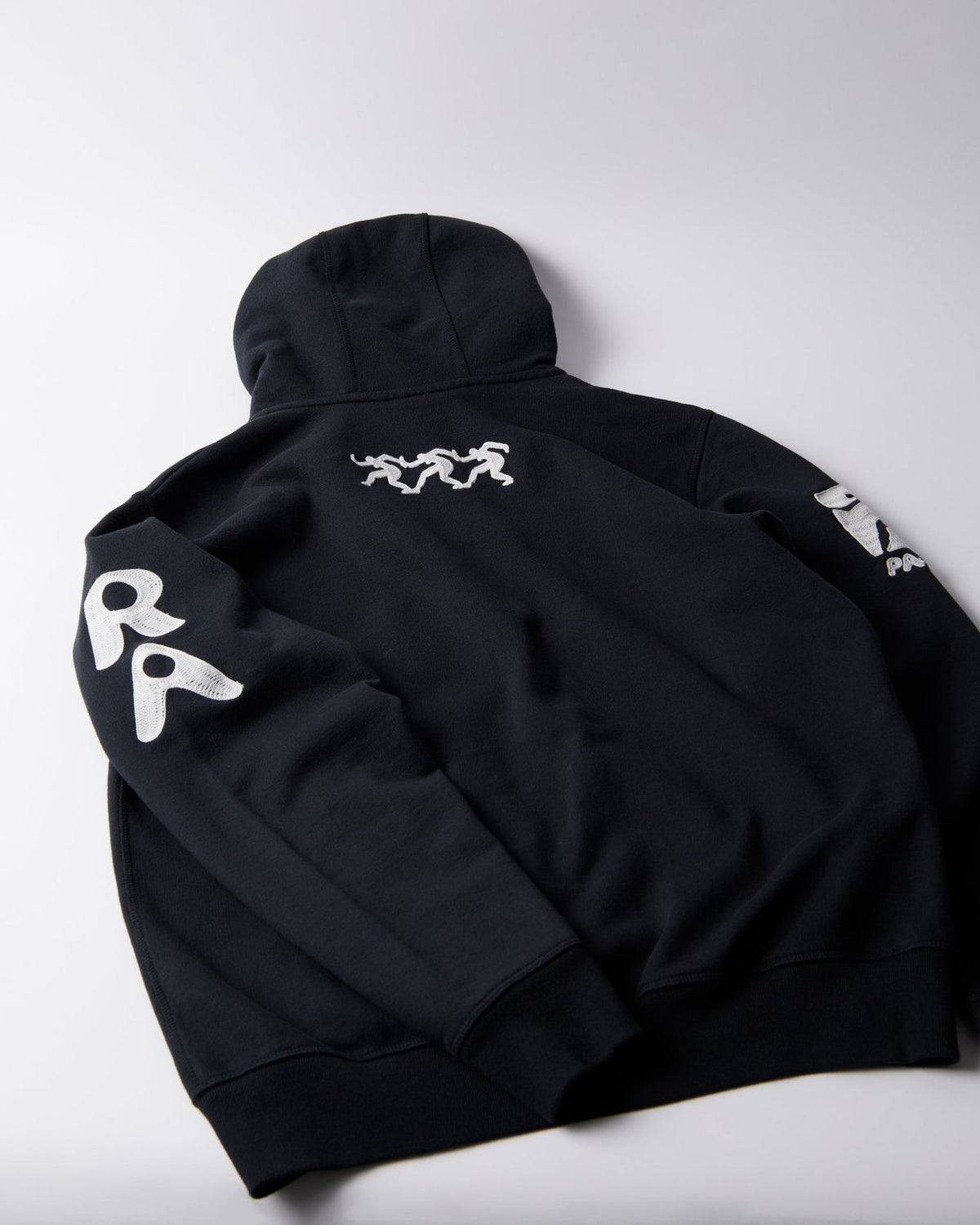 By Parra Zipped pigeon zip hooded