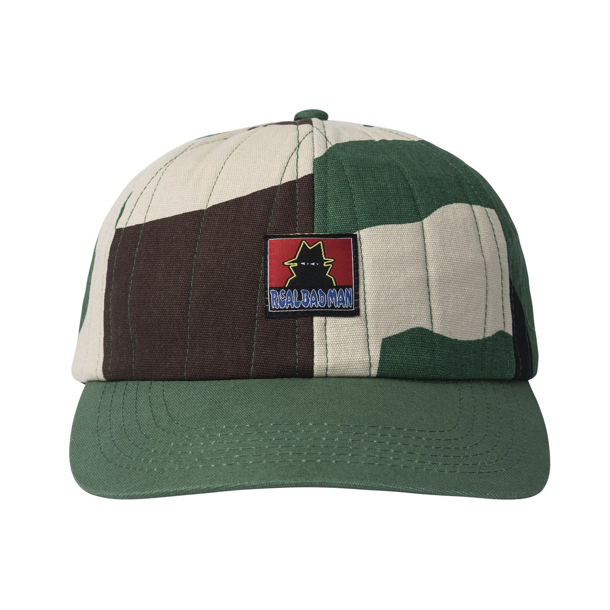 REAL BAD MAN QUILTED 6 PANEL
