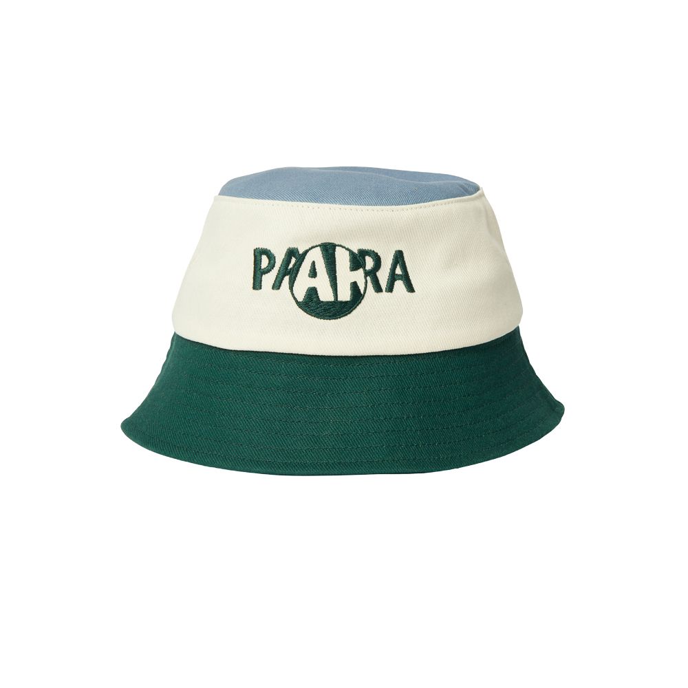 BY PARRA LOOKING GLASS LOGO BUCKET HAT