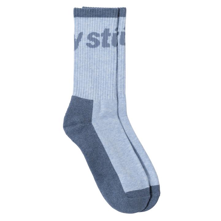 Stussy logo jacquard trail socks