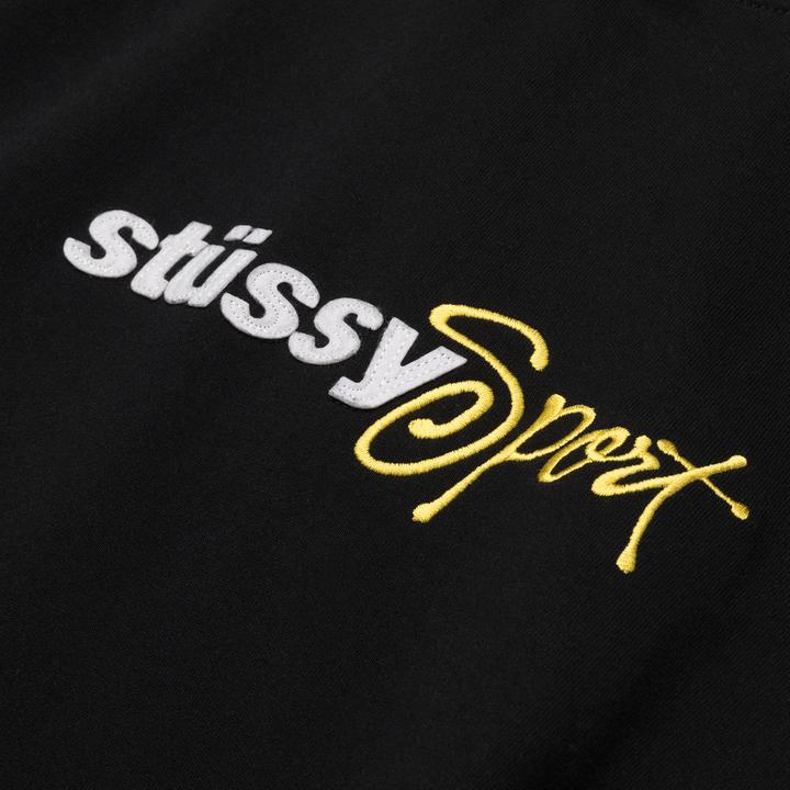 stussy sport embroidered hoodie