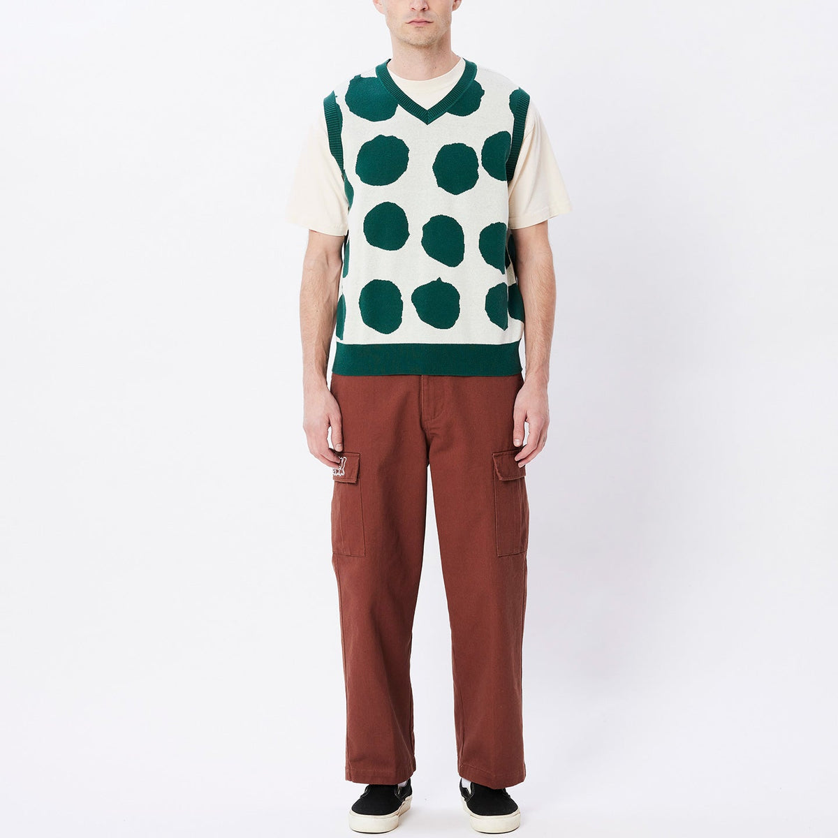 Obey Dotted Sweater Vest