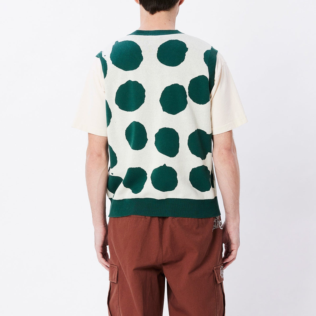Obey Dotted Sweater Vest
