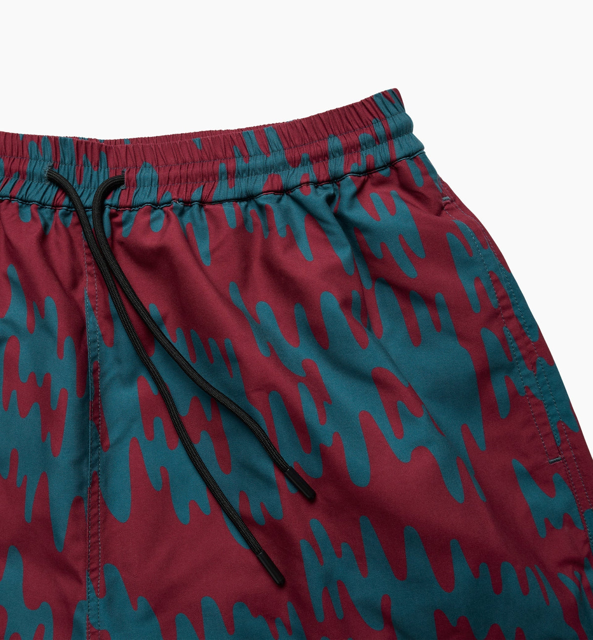 by parra tremor pattern swim shorts