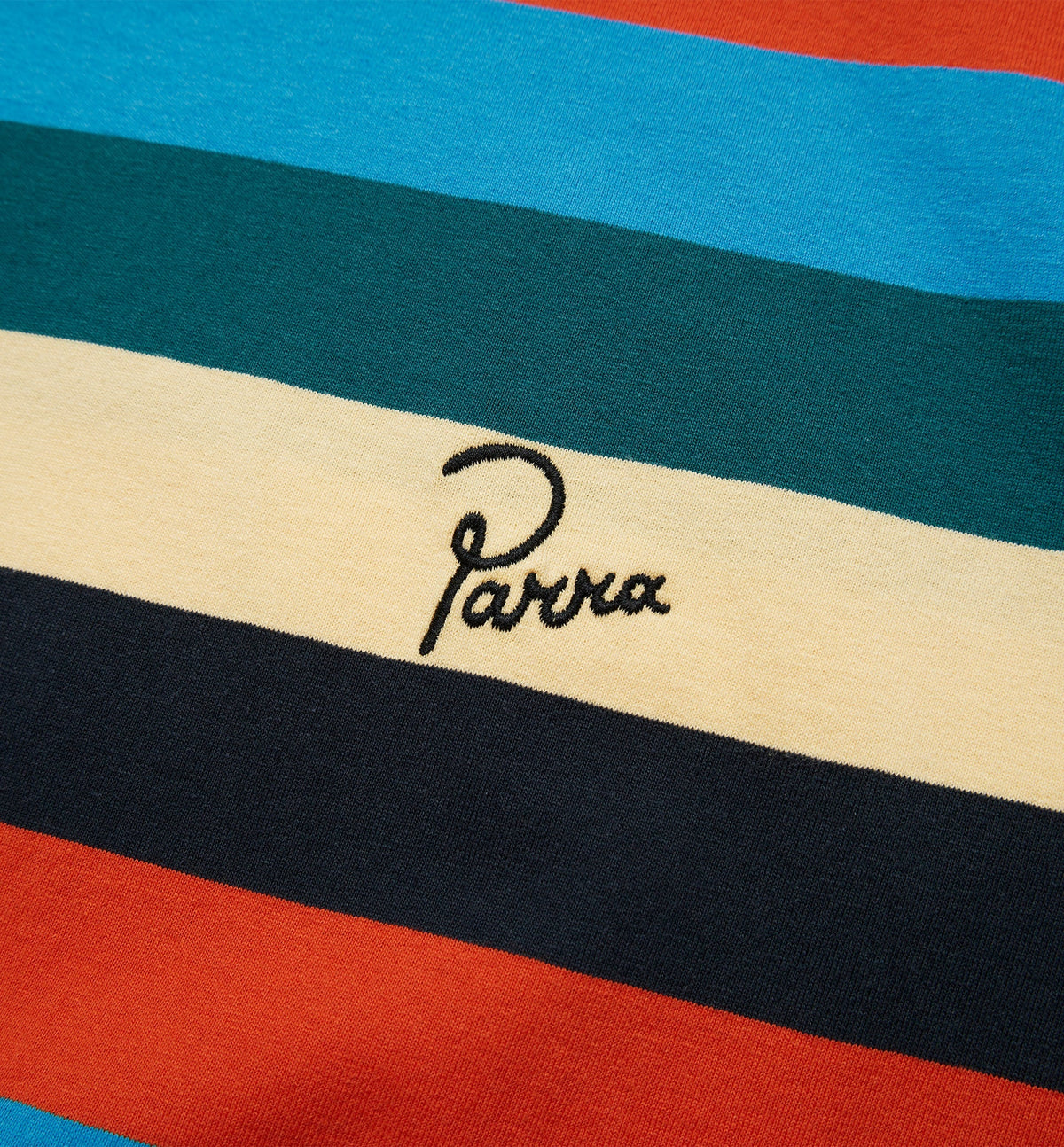 by parra stacked pets on stripes tee
