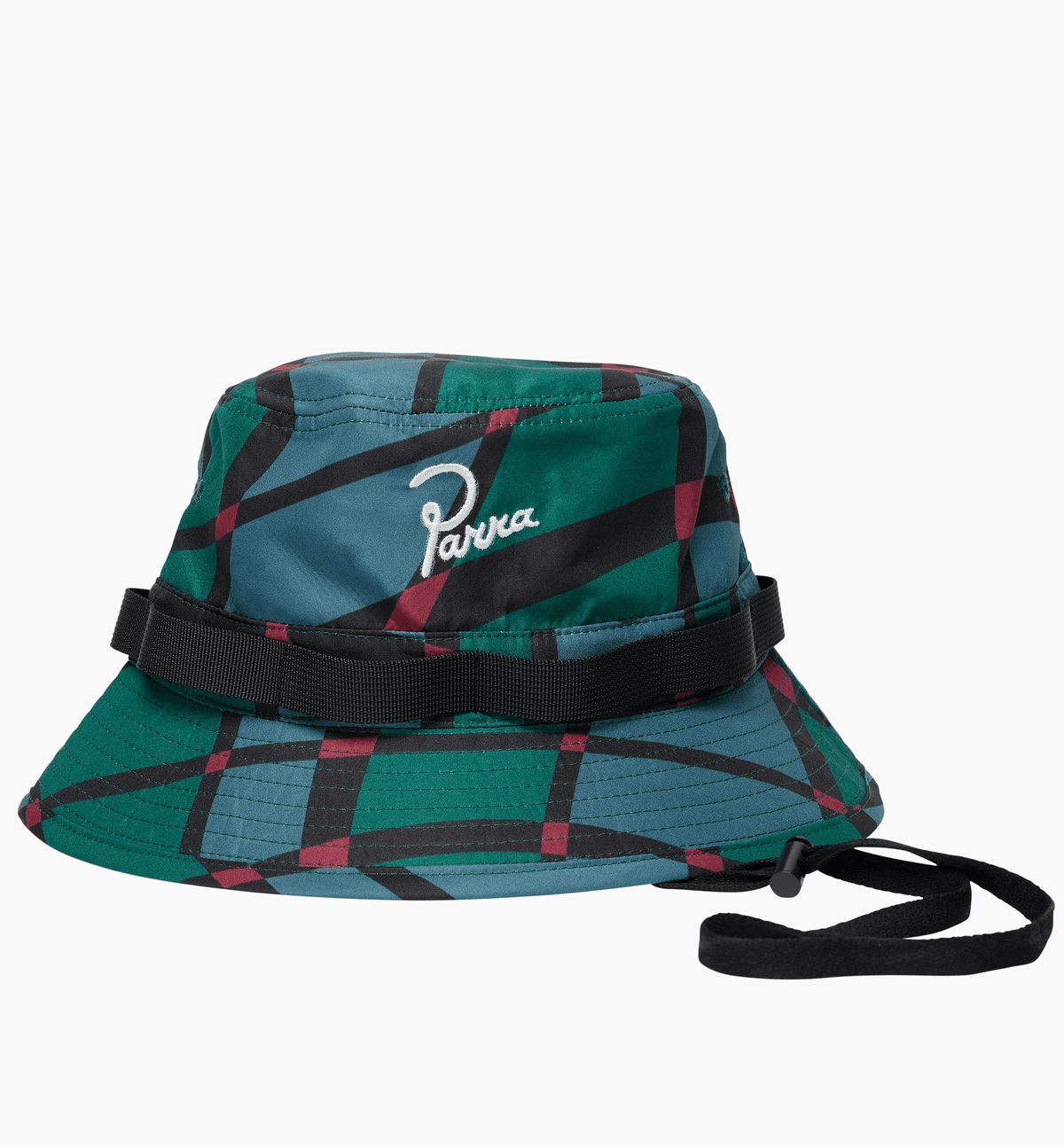 By parra squared waves pattern safari hat