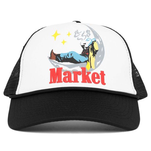 Chinatown Market Man on Moon Trucker Hat