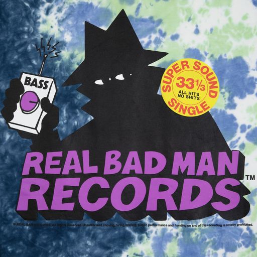 real bad man records tee