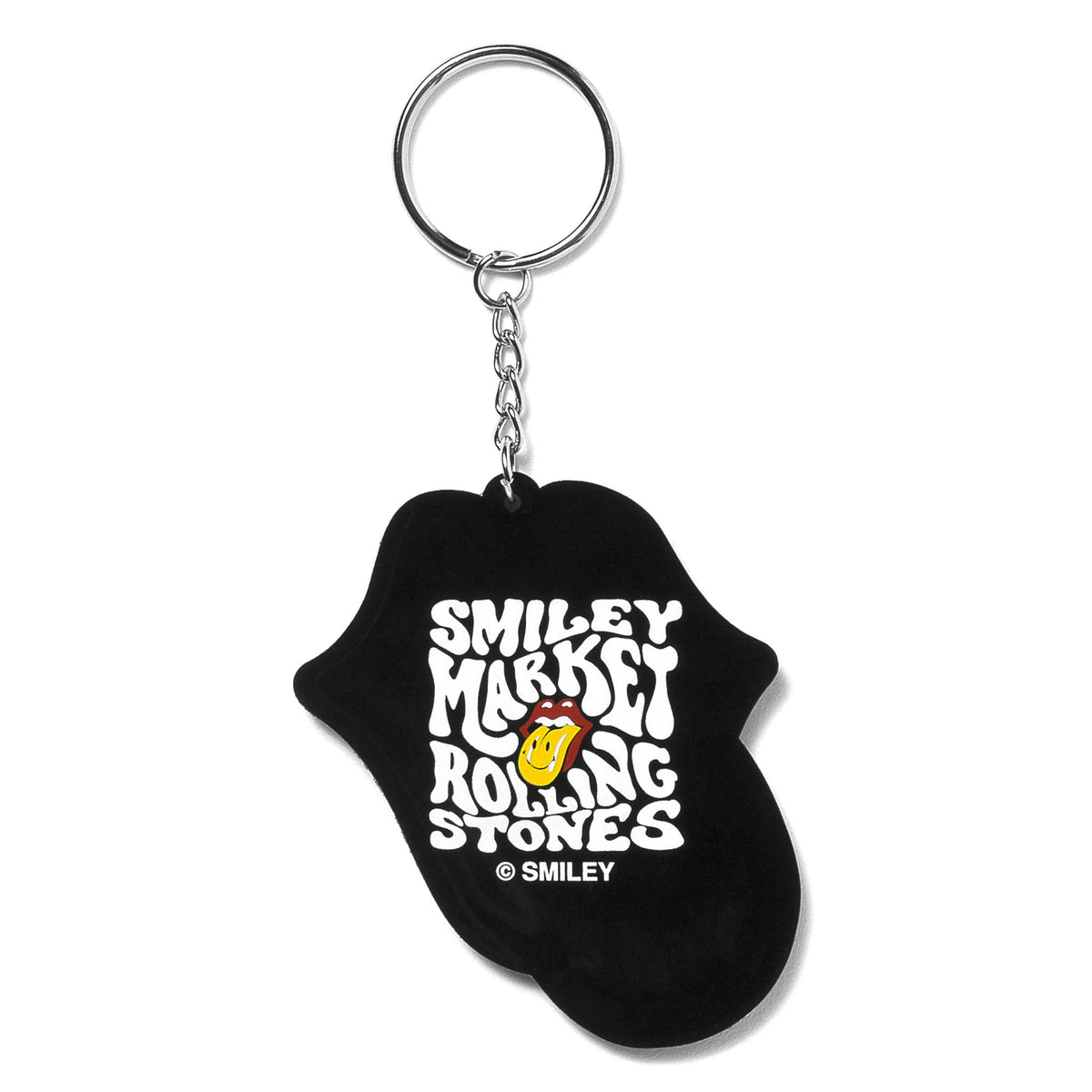 Smiley Market Rolling Stones Tongue Keychain