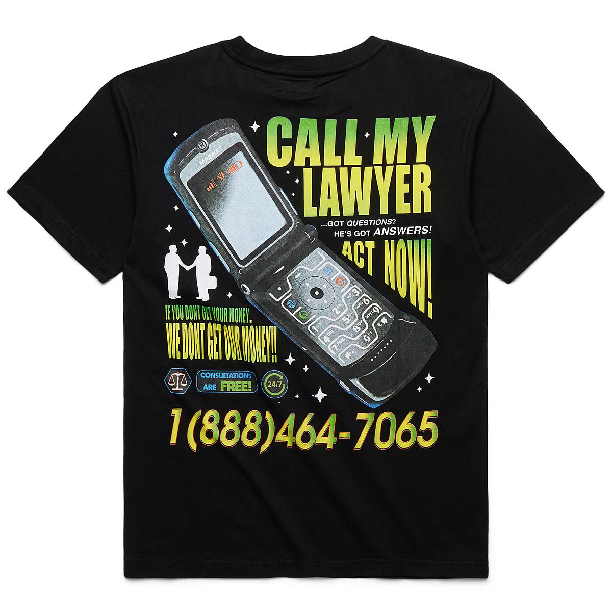 Chinatown Market Call My Lawyer Act Now Tee