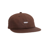 OBEY BOLD TWILL 6 PANEL STRAPBACK