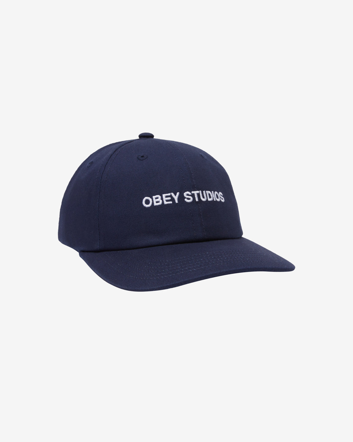 OBEY STUDIOS TWILL 6 PANEL STRAPBACK