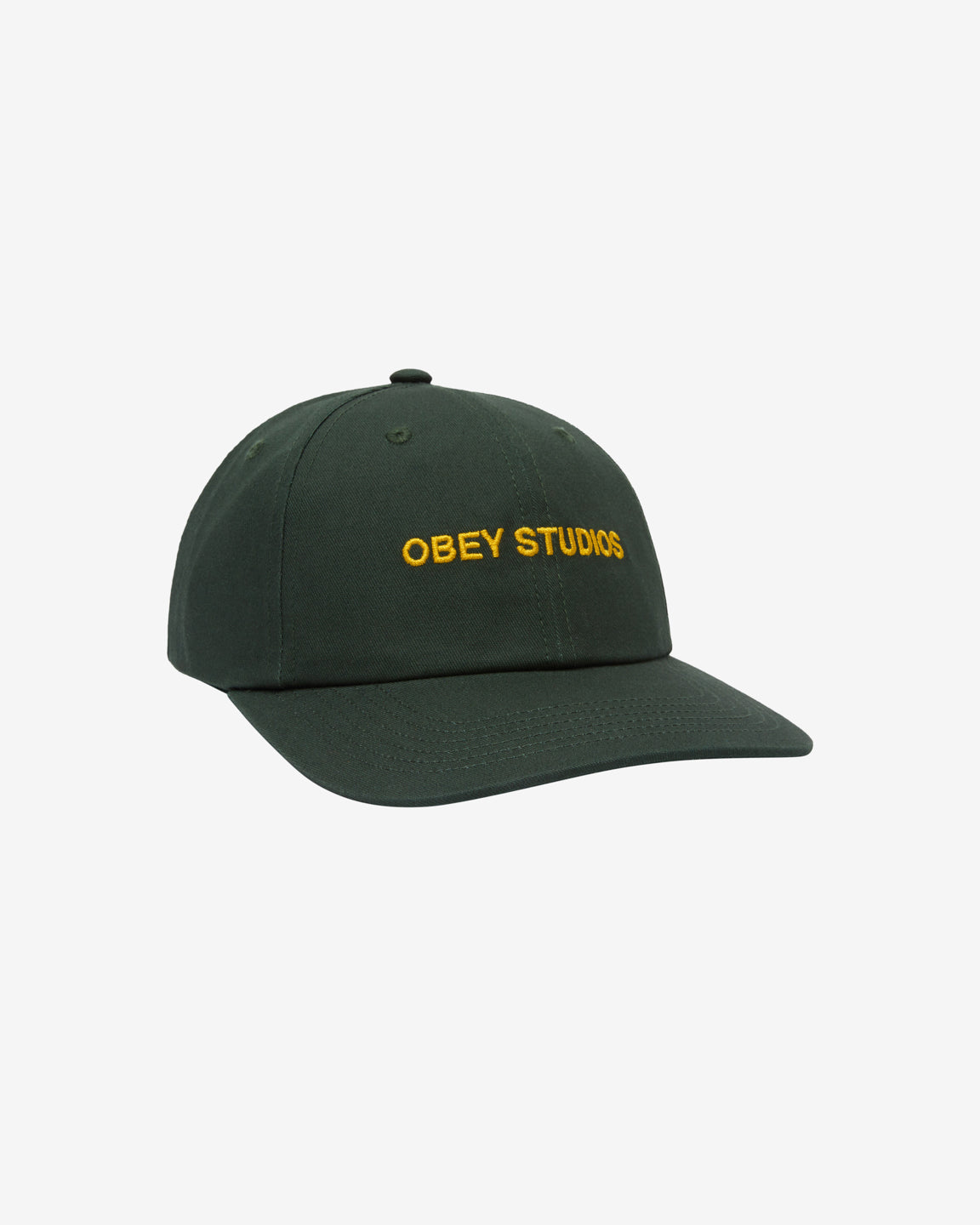 OBEY STUDIOS TWILL 6 PANEL STRAPBACK