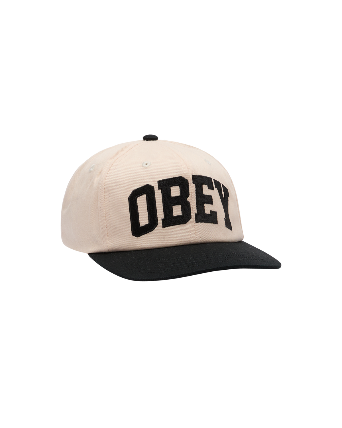 OBEY COLLEGIATE 6 PANEL STRAPBACK