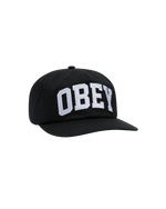 OBEY COLLEGIATE 6 PANEL STRAPBACK