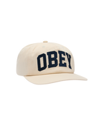 OBEY COLLEGIATE 6 PANEL STRAPBACK
