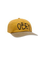 OBEY JOT 6 PANEL VELCRO BACK