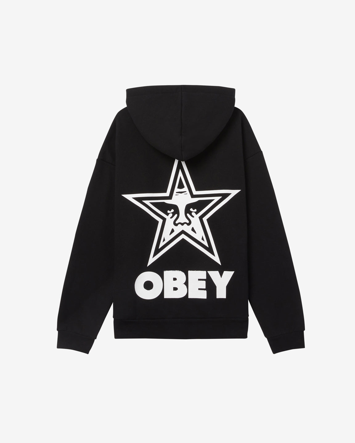 OBEY BOLD STAR EXTRA HEAVY HOOD