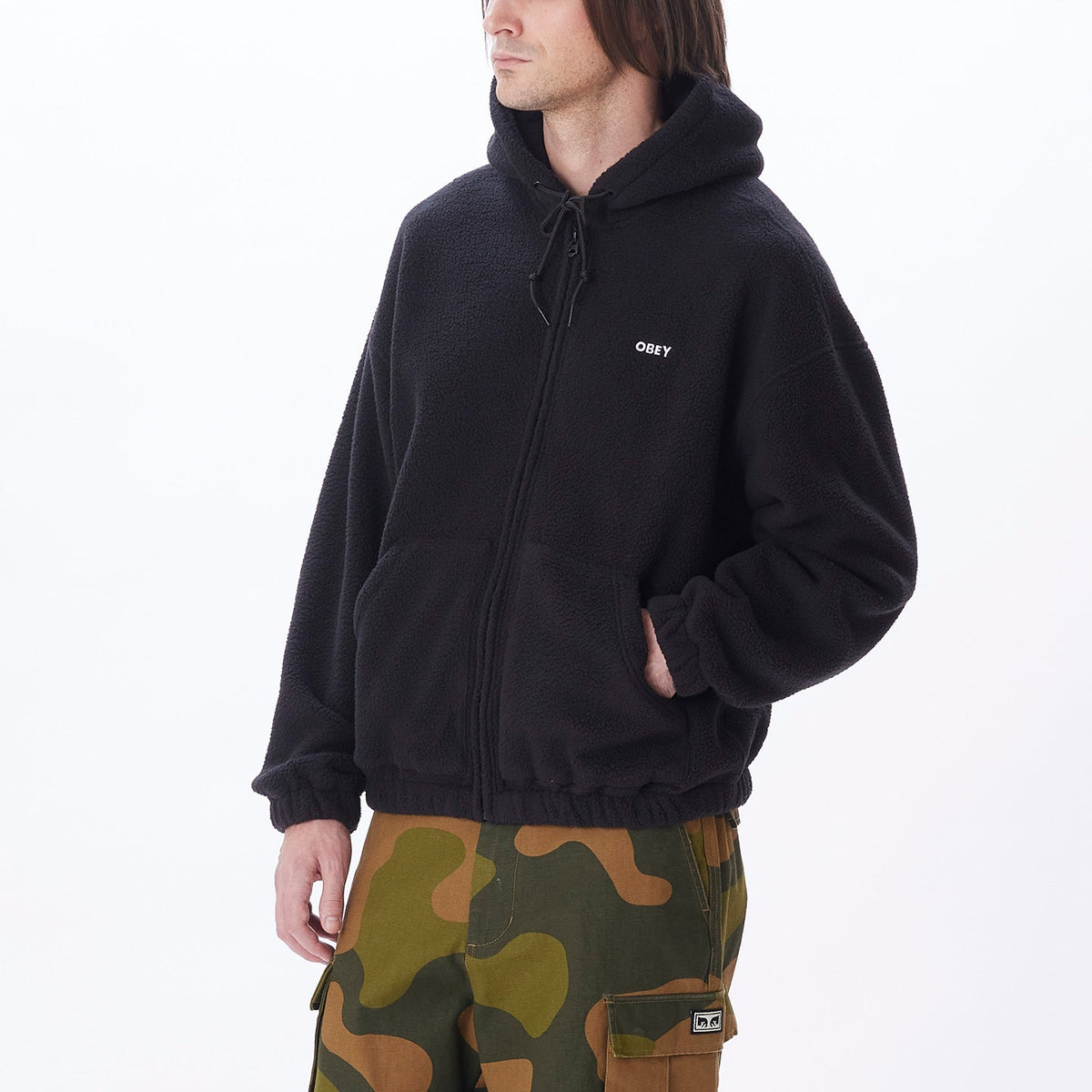 OBEY GAZE ll HOODED HACKET