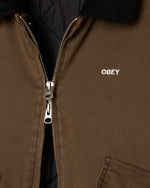 OBEY FADE WASH CWU JACKET
