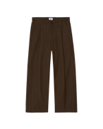 OBEY DEAN STRIPE PLEATED PANT