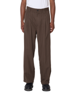 OBEY DEAN STRIPE PLEATED PANT