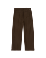 OBEY DEAN STRIPE PLEATED PANT
