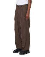 OBEY DEAN STRIPE PLEATED PANT