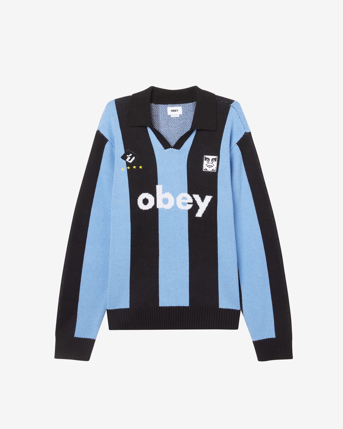 OBEY SOCCER JERSEY SWEATER