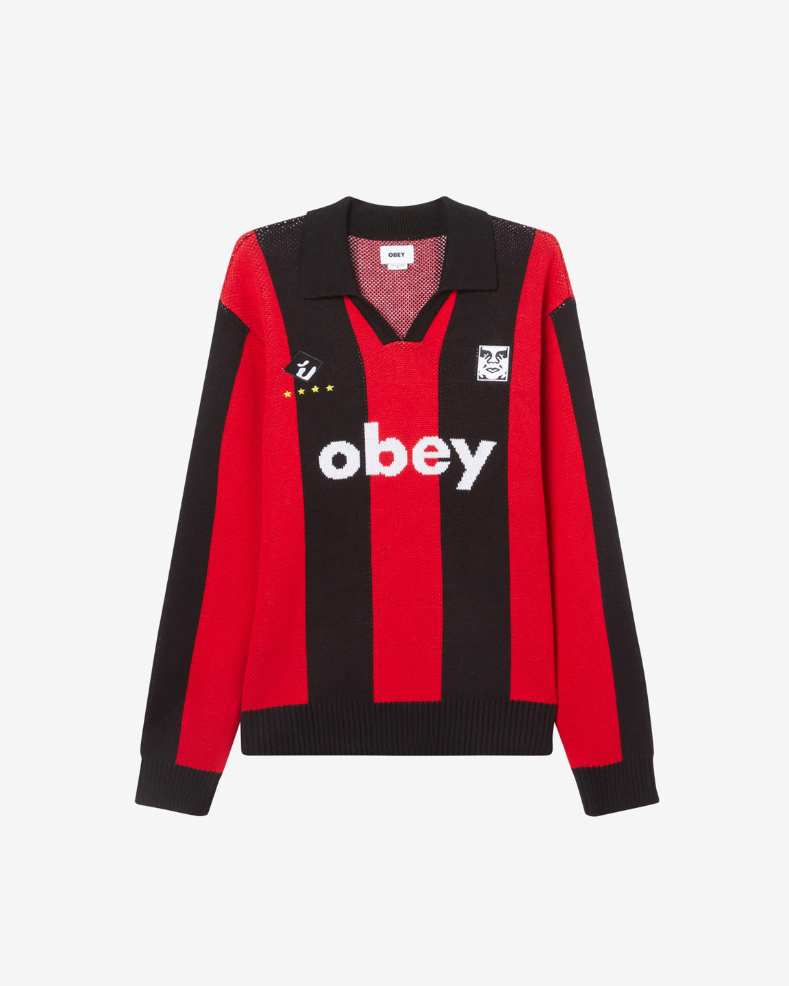 OBEY SOCCER JERSEY SWEATER