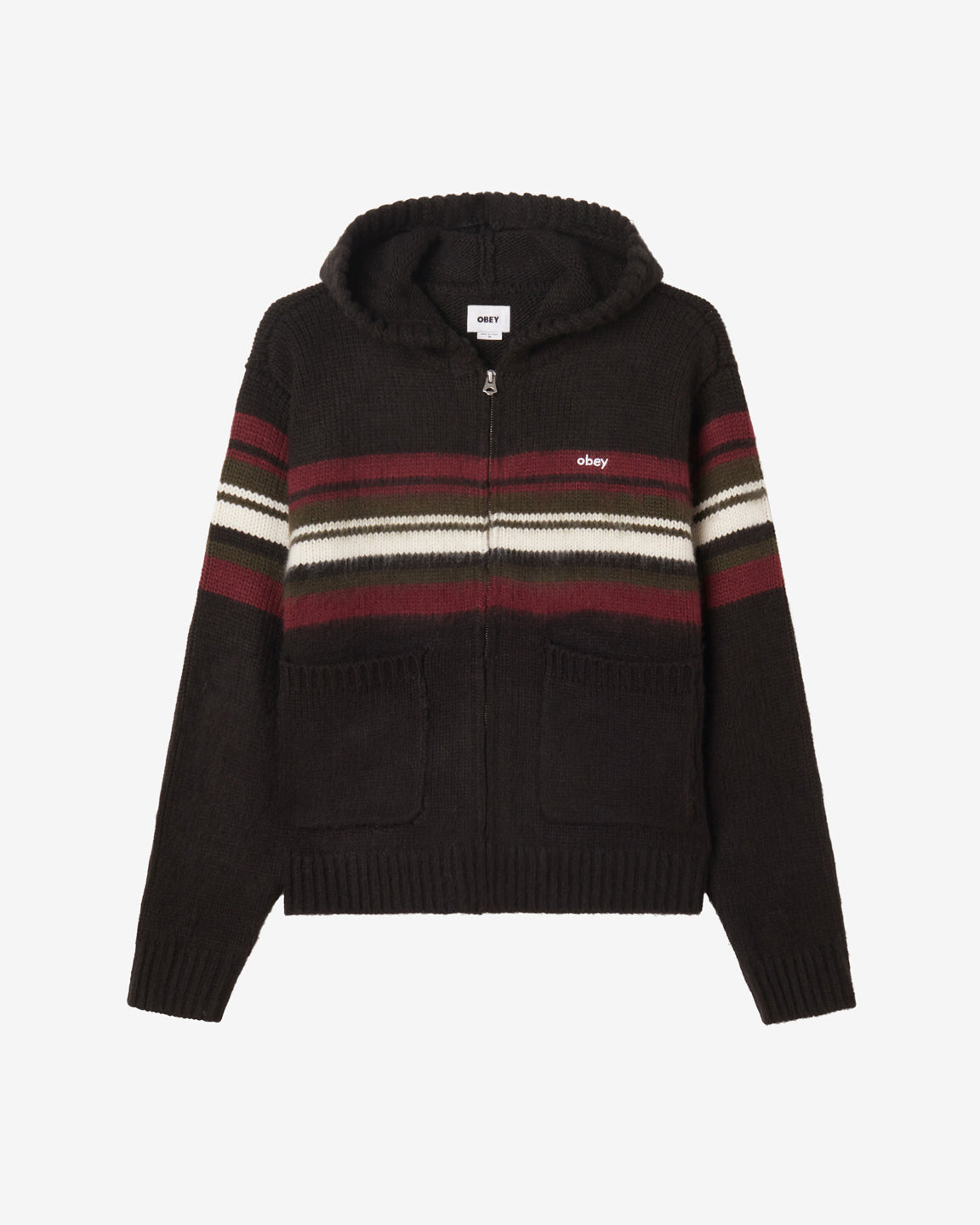 OBEY MYERS ZIP UP HOOD