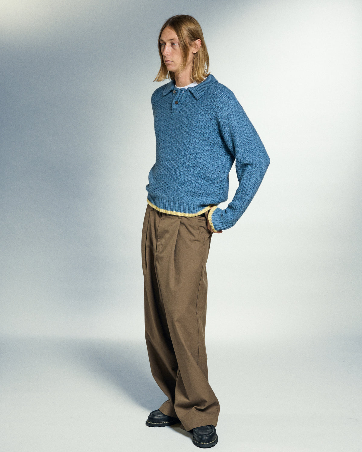 OBEY LORETO POLO SWEATER