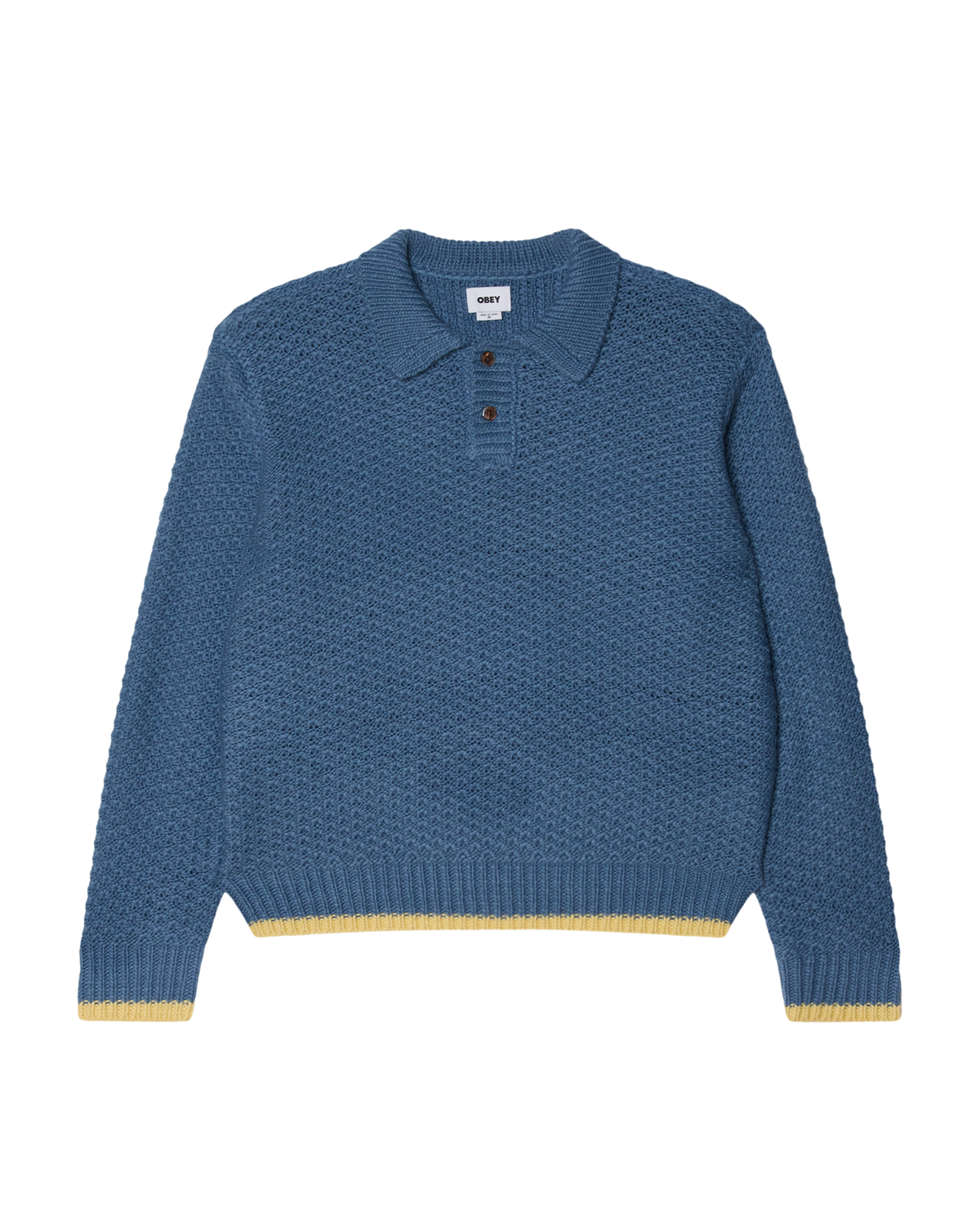 OBEY LORETO POLO SWEATER