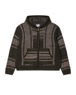 OBEY ZIP UP BAJA SWEATER