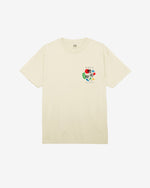 OBEY FLOWERS PAPERS SCISSORS TEE