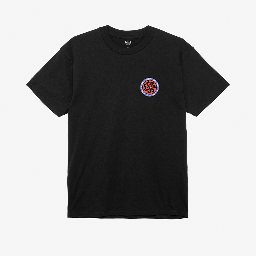 OBEY PEACE WHEEL TEE