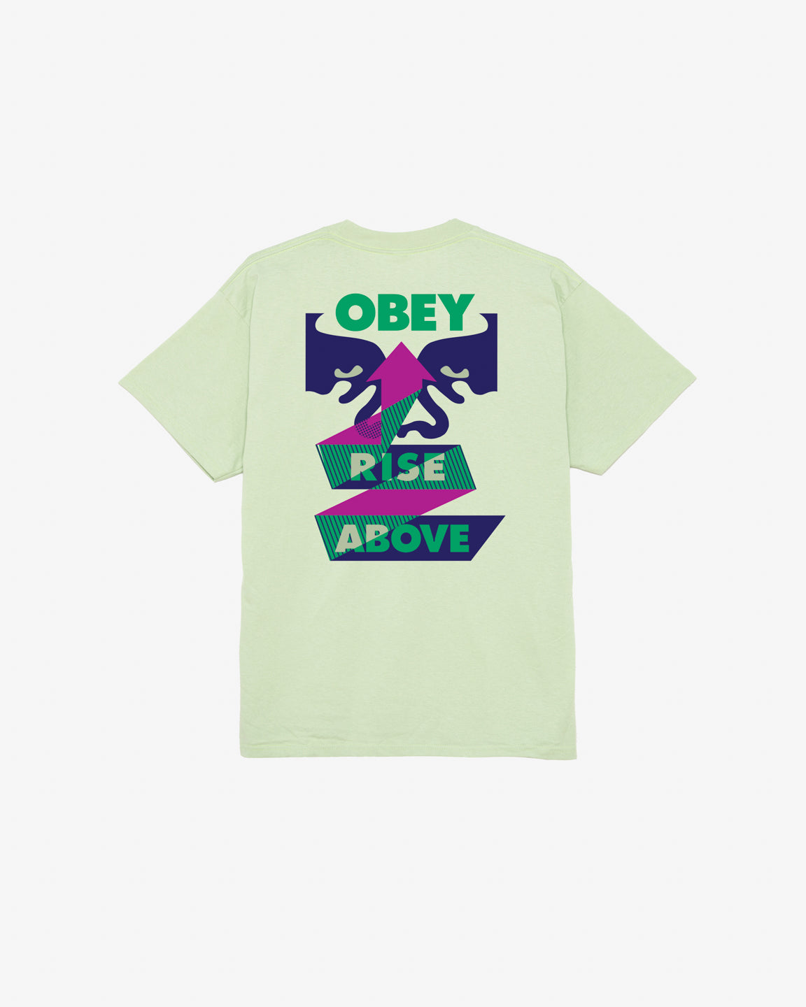 OBEY RISE ABOVE RIBBON TEE