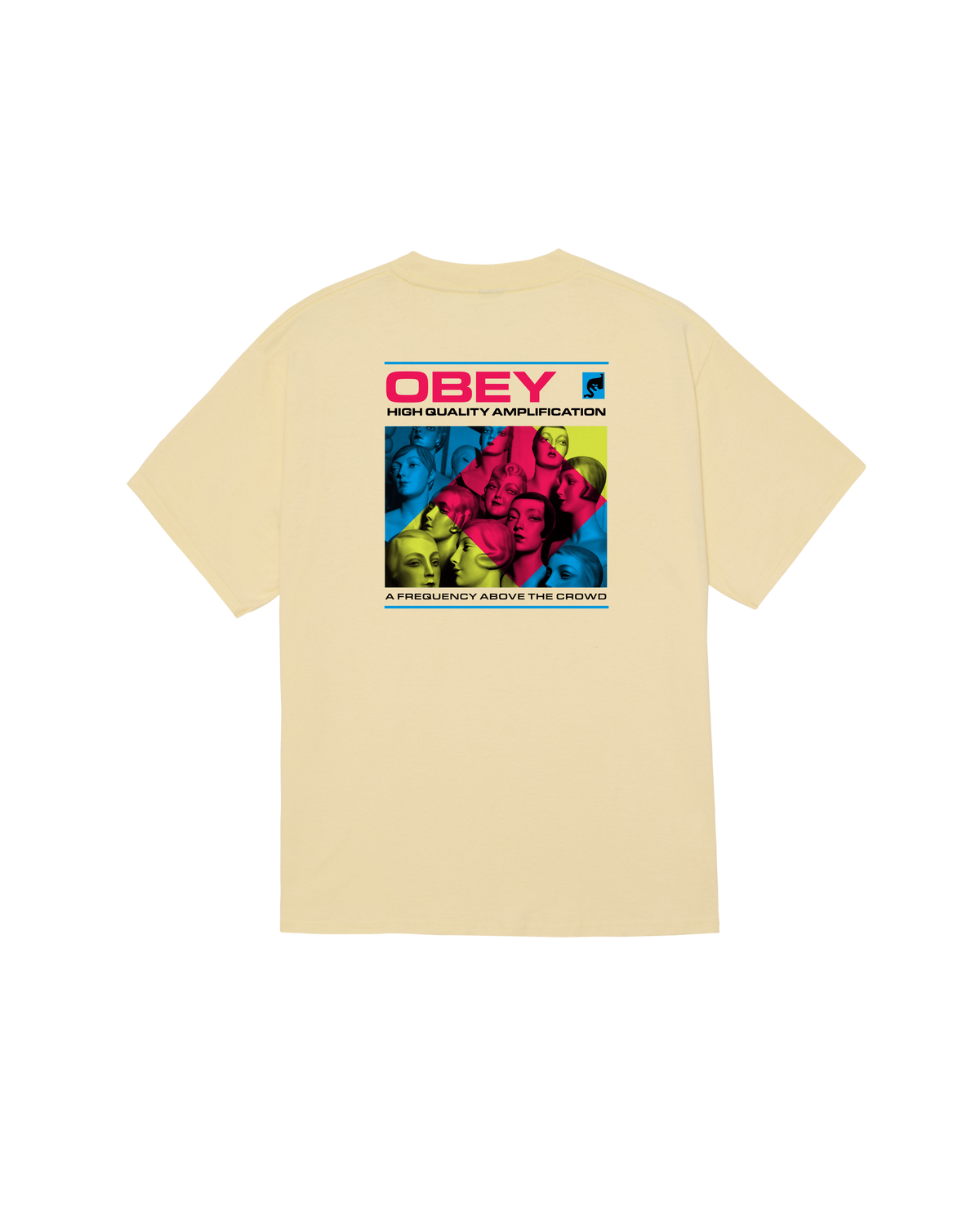 OBEY HIGH QLTY AMPLIFICATION TEE