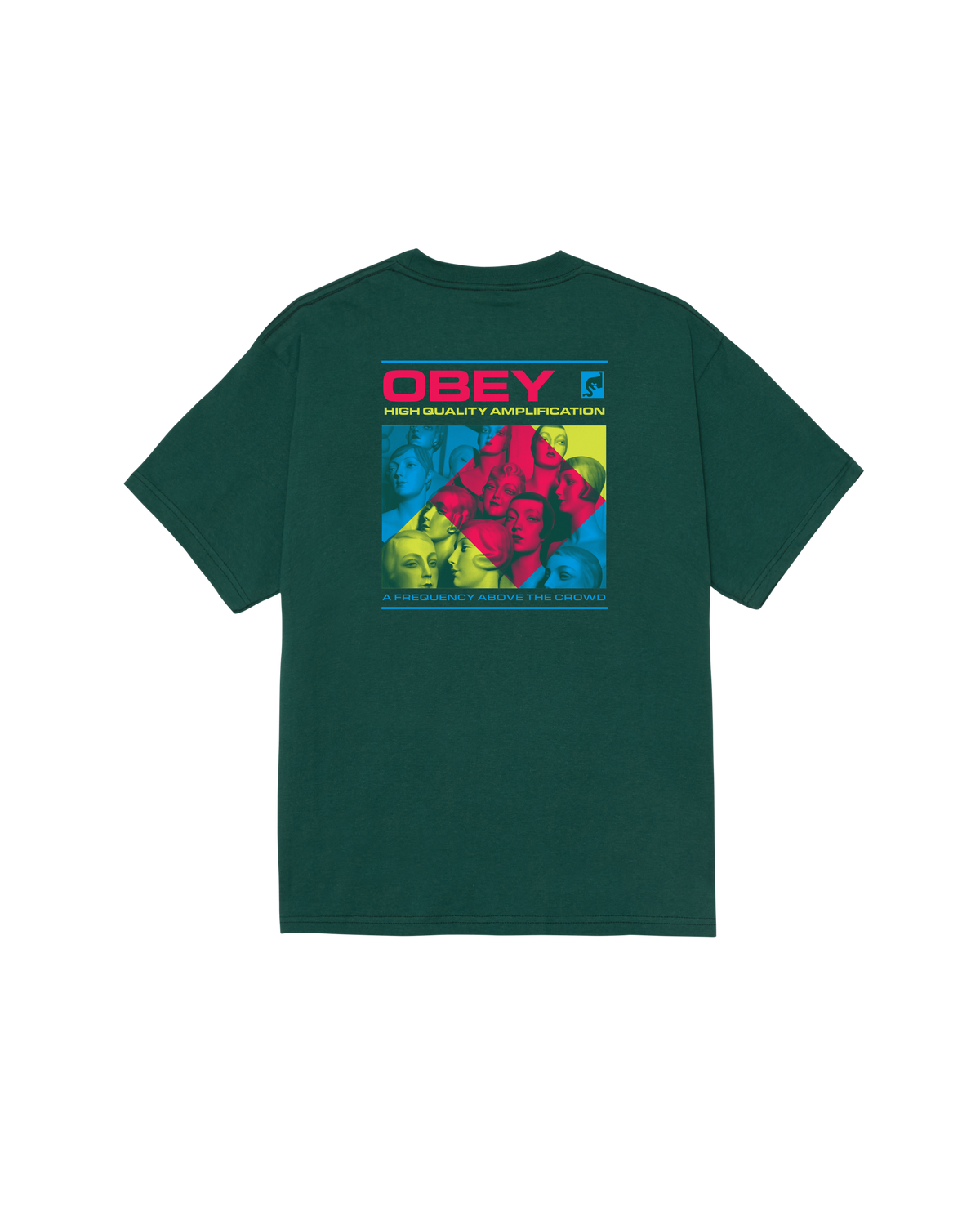 OBEY HIGH QLTY AMPLIFICATION TEE