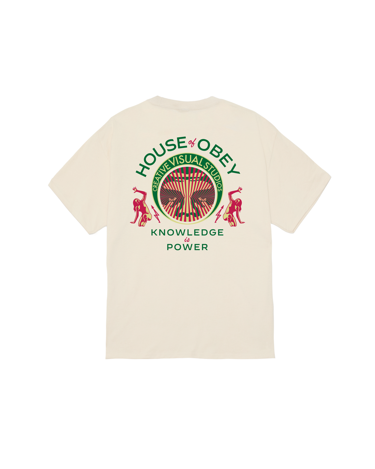 OBEY KNOWLEDGE IS POWER TEE