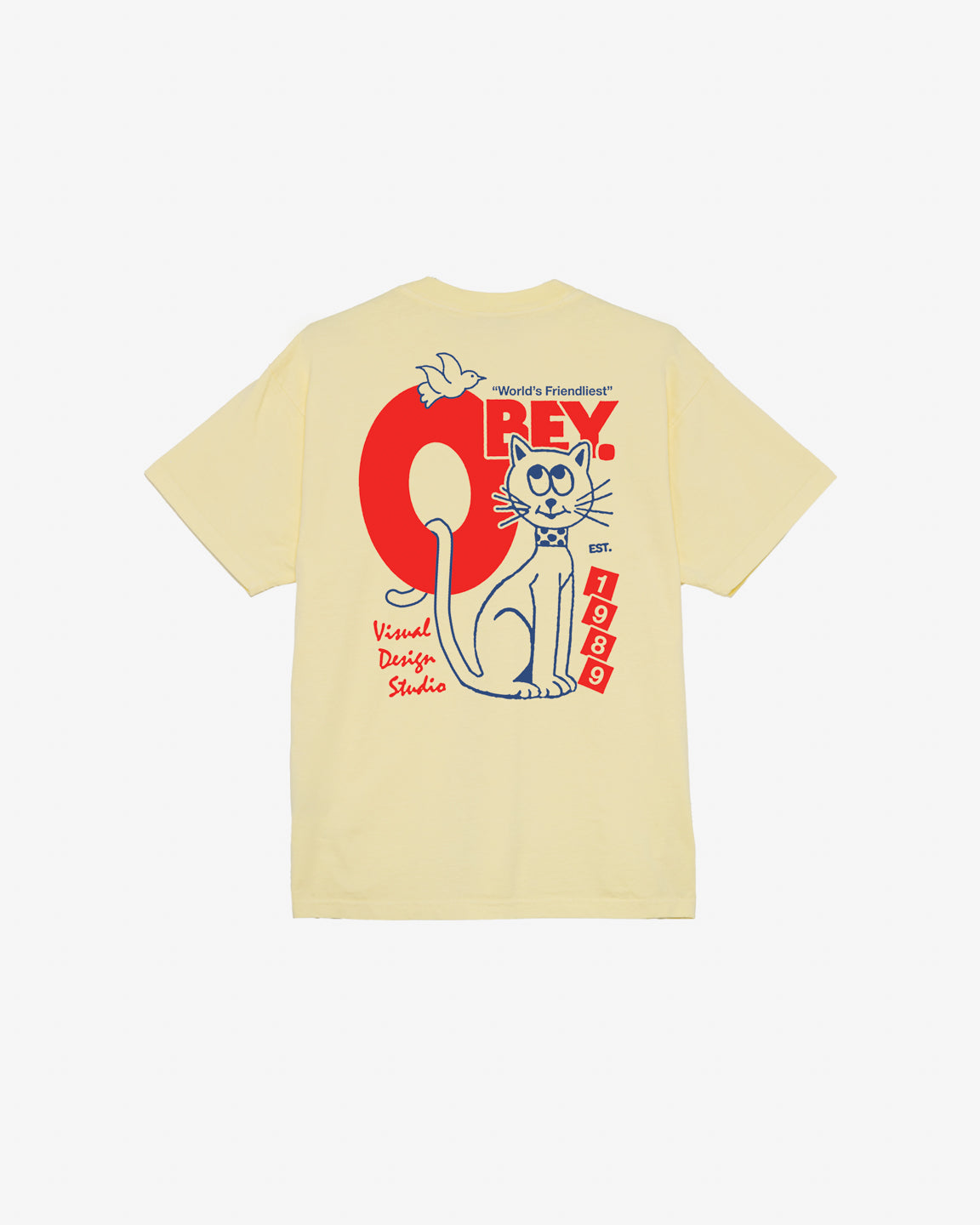 OBEY WORLD´S FRIENDLIEST TEE