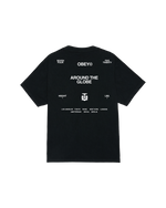 OBEY AROUND THE GLOBE TEE