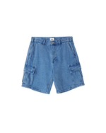 OBEY BIGWIG BAGGY DENIM CARGO SHORT
