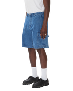OBEY BIGWIG BAGGY DENIM CARGO SHORT