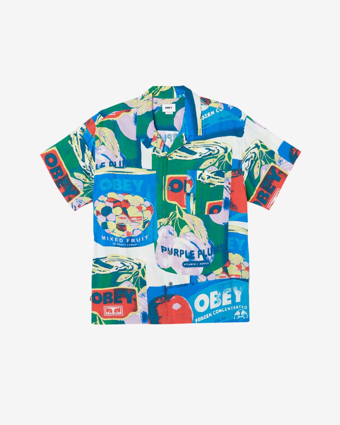 OBEY FRUIT CANS SS